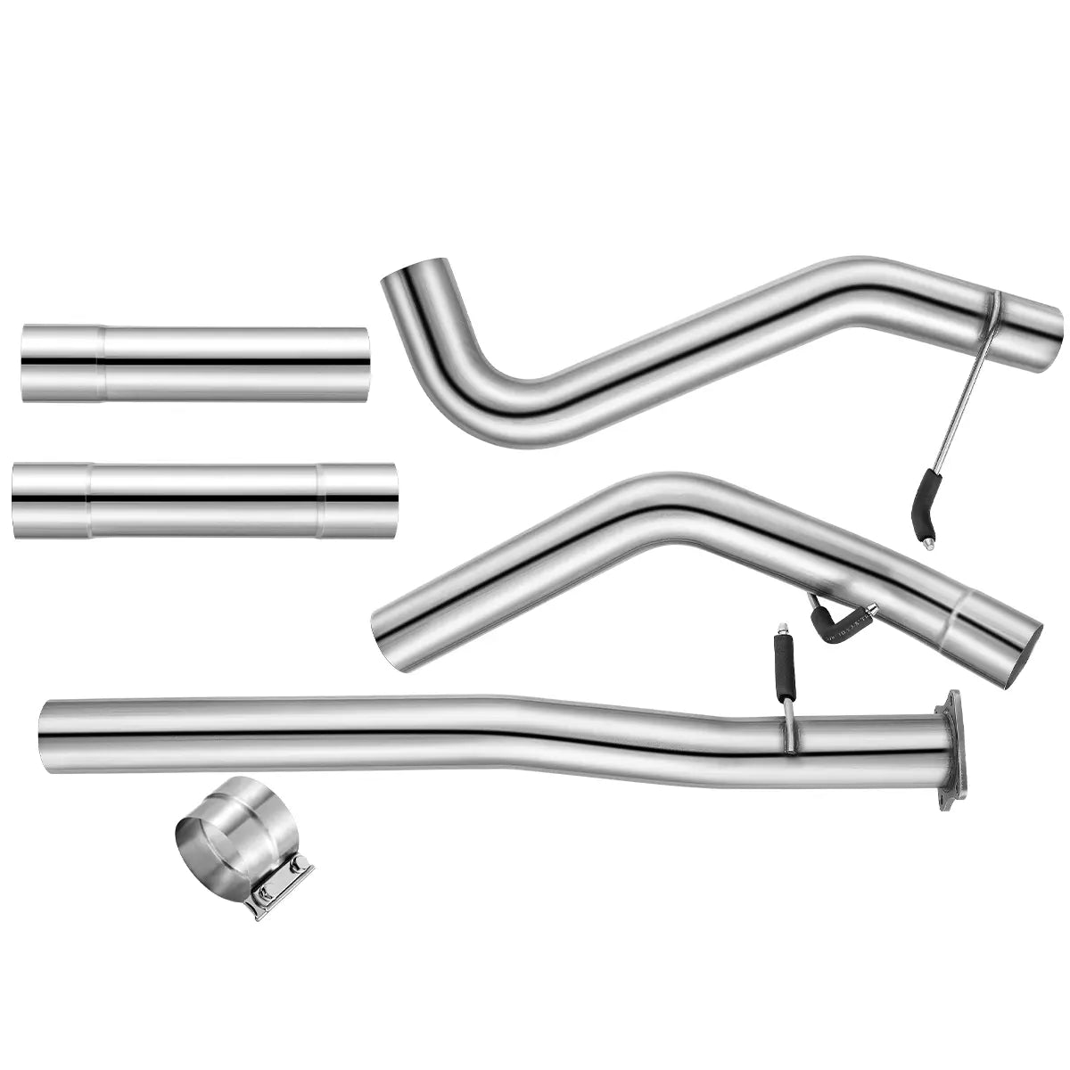 4"/5" 2011-2016 LML 6.6 Duramax DPF Delete Race Pipe Exhaust Chevy GMC | SPELAB-14