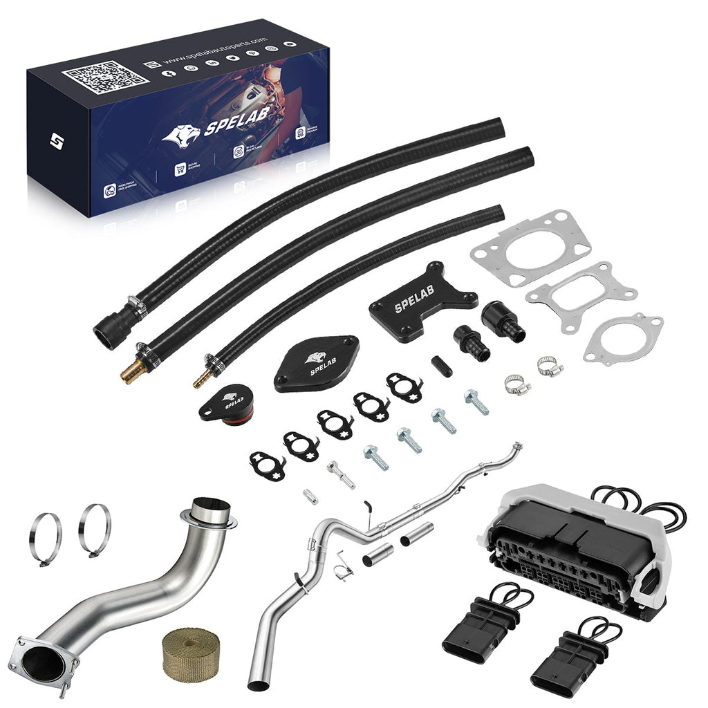 EGR/DPF Delete Kit 2017-2025 L5P 6.6L Duramax Applicable Products | SPELAB