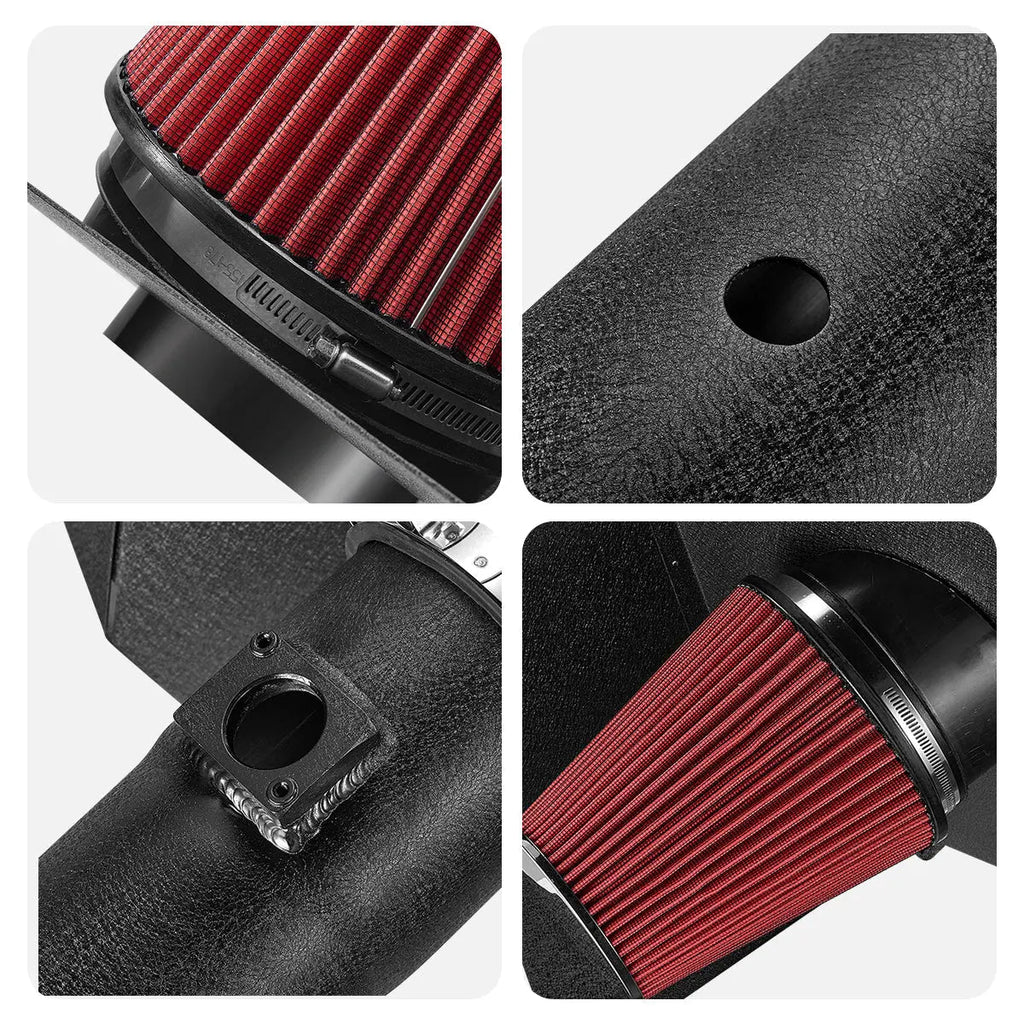Cold Air Intake Kit w/Filter For 2004-2005 6.6L Duramax LLY V8｜SPELAB 5