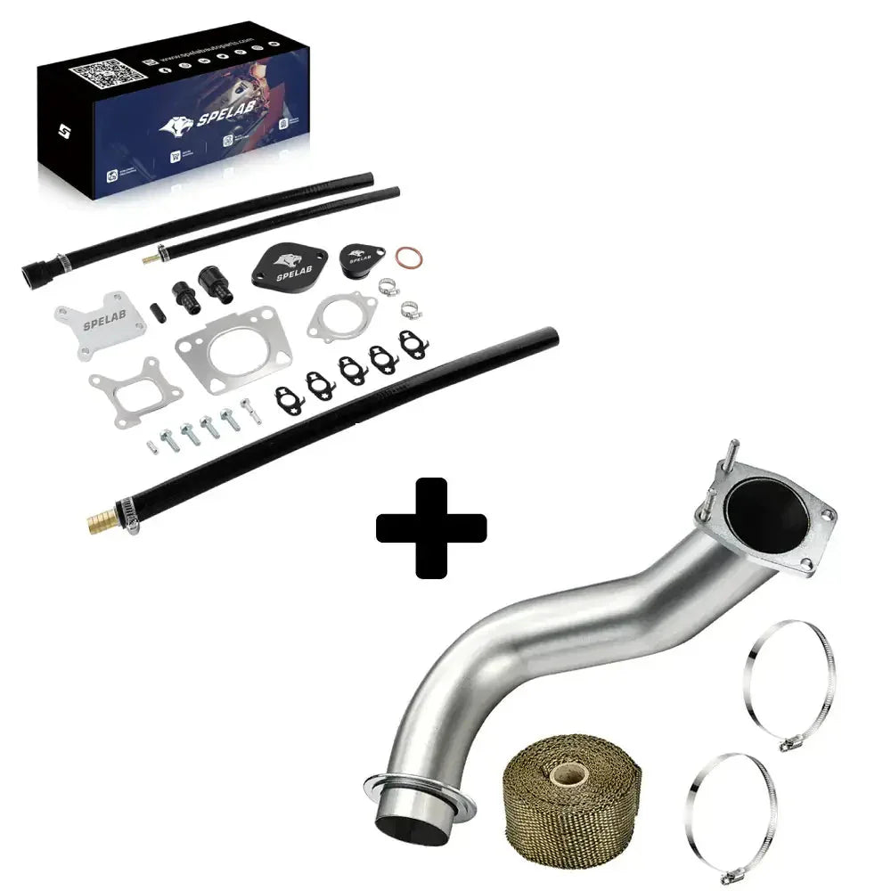 SPELAB 2017-2023 6.6L Duramax L5P EGR Valve Cooler Delete Kit (Copy)